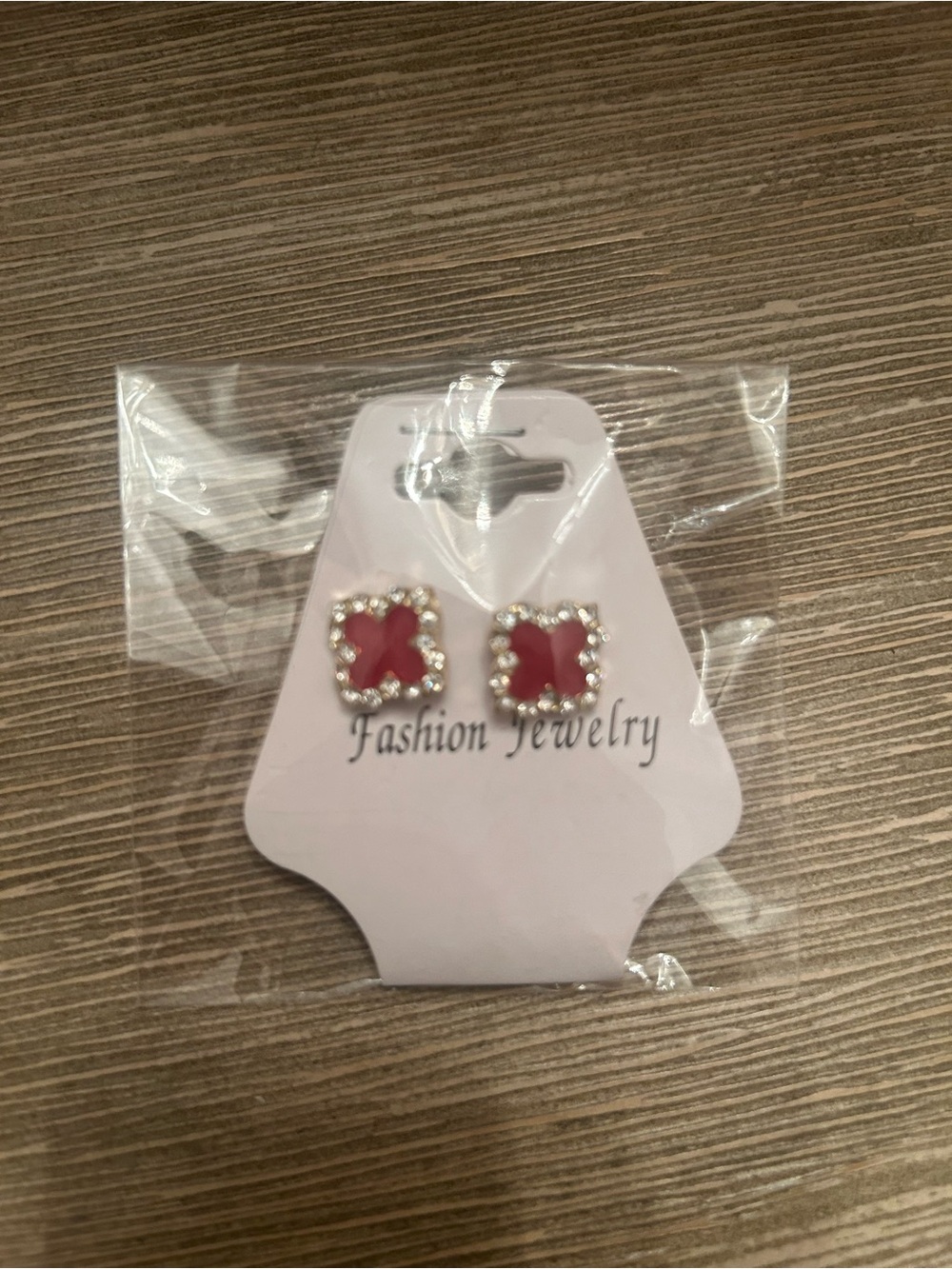 Fashion Jewelry Red Stud Earrings